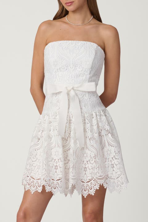 Midnight Medallion Lace Ester Dress