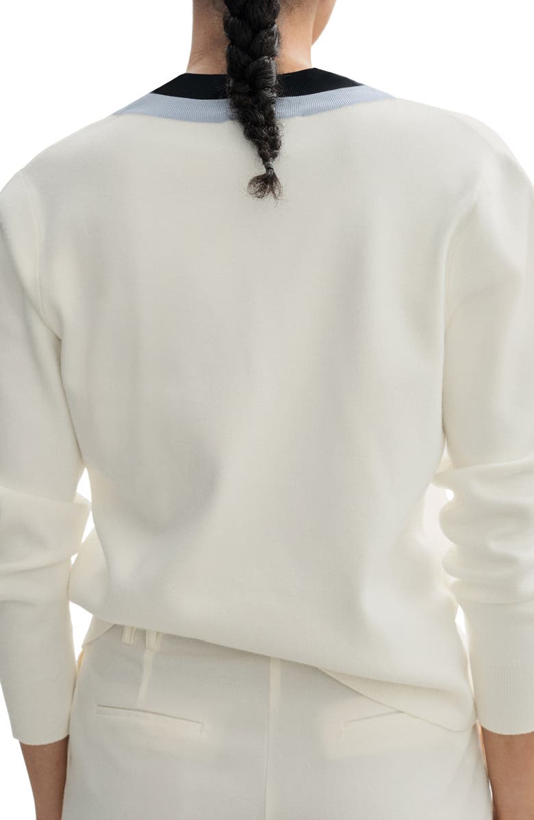 MANGO Liga V-Neck Sweater, Alternate, color,