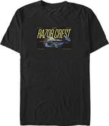 Star Wars: The Mandalorian and Grogu Men's Star Wars The Mandalorian and Grogu Bounty Hunter Razor Crest Graphic T-Shirt