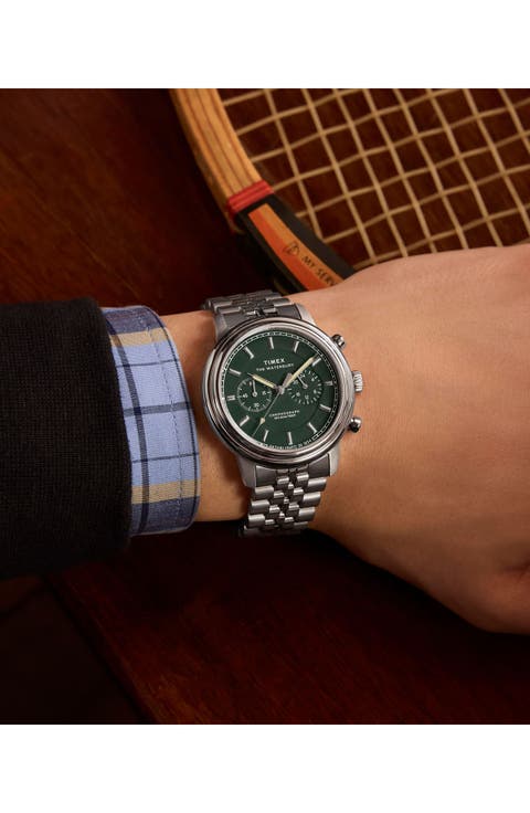 Waterbury Metropolitan Chronograph Bracelet Watch, 41mm