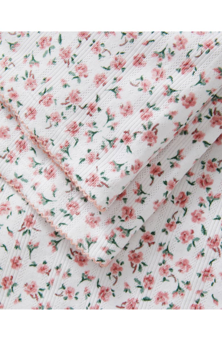 Petite Plume Pima Cotton Pointelle Sleep T-Shirt, Alternate, color, 