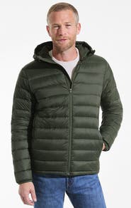 Lands' End Wanderweight Ultralight Packable Hooded Down Jacket