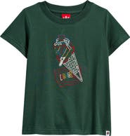 ICECREAM Kids' Coneman Embroidered Cotton Graphic T-Shirt
