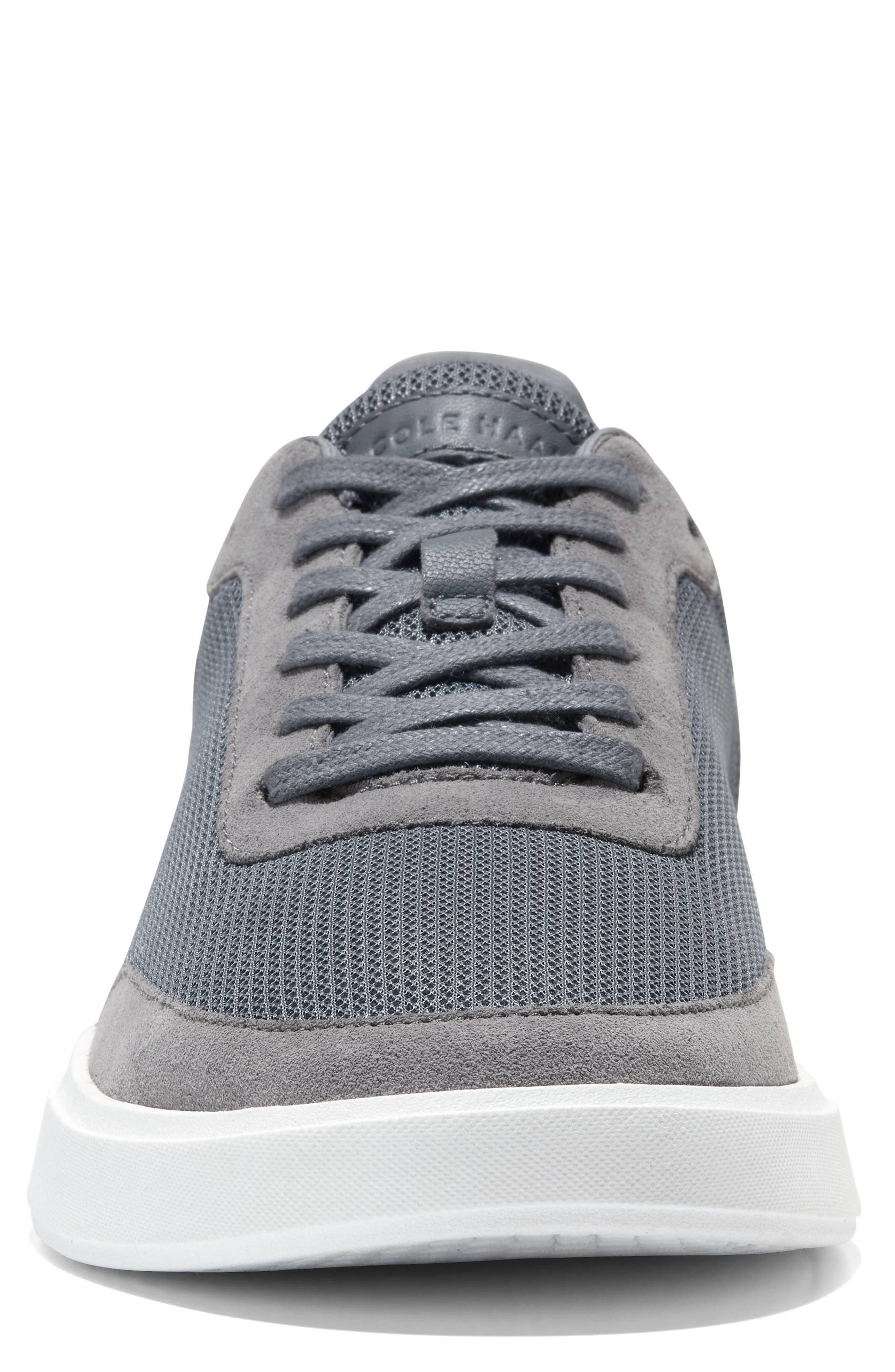 Cole Haan Grand Crosscourt Sideserve Sneaker, Alternate, color, Quiet Shade/ Gray Pinstripe