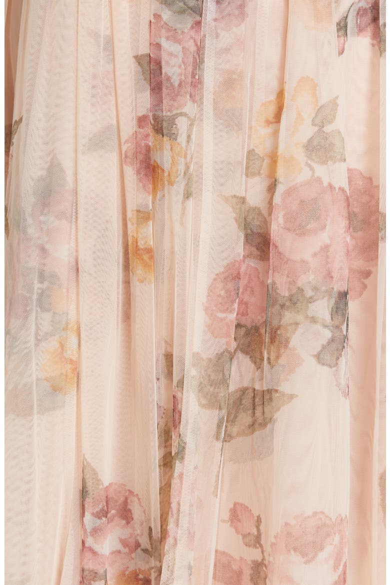 Venetian Rose Midi Skirt, Alternate, color, ROSE QUARTZ