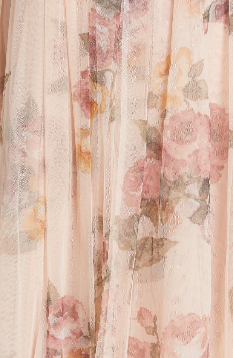 Needle & Thread Venetian Rose Midi Skirt, Alternate, color, 