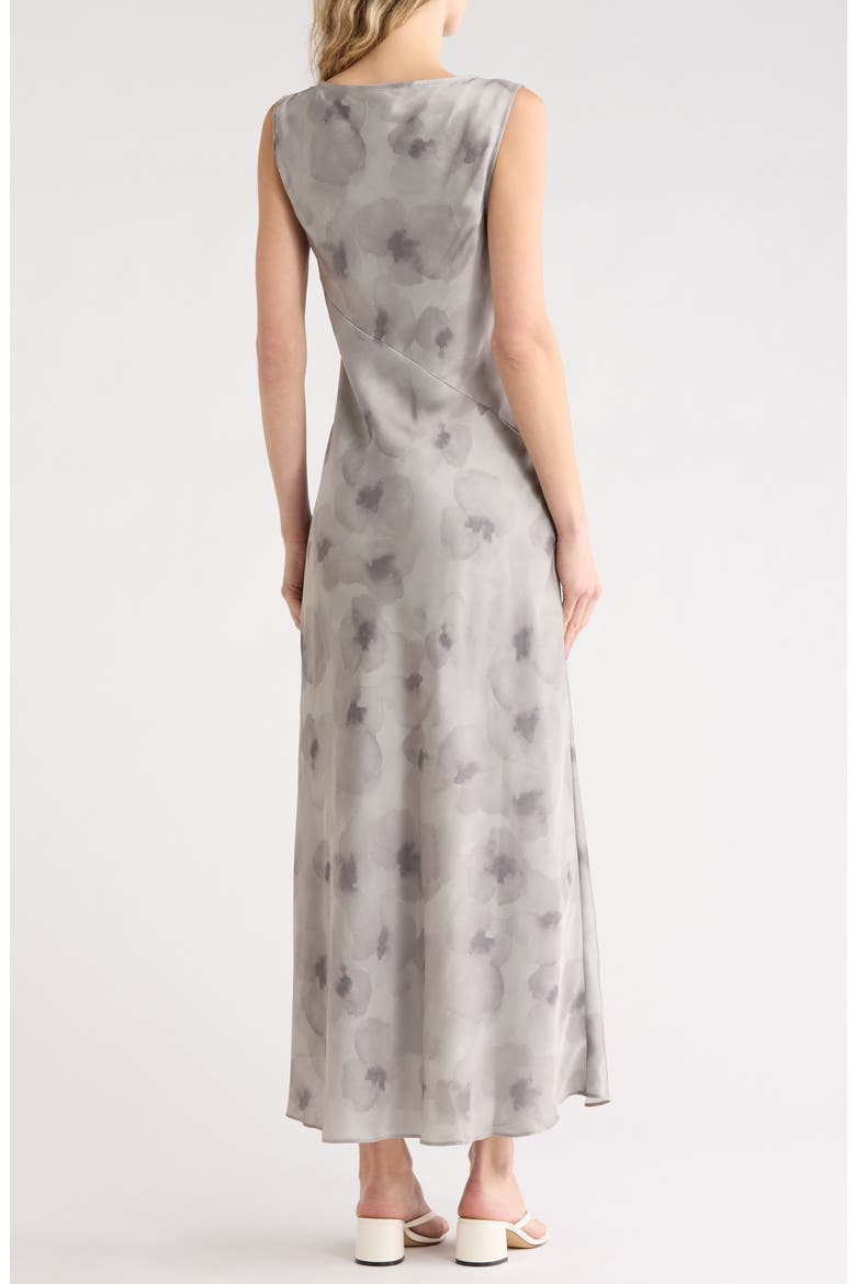 Lisa Printed Dress, Alternate, color, GREY
