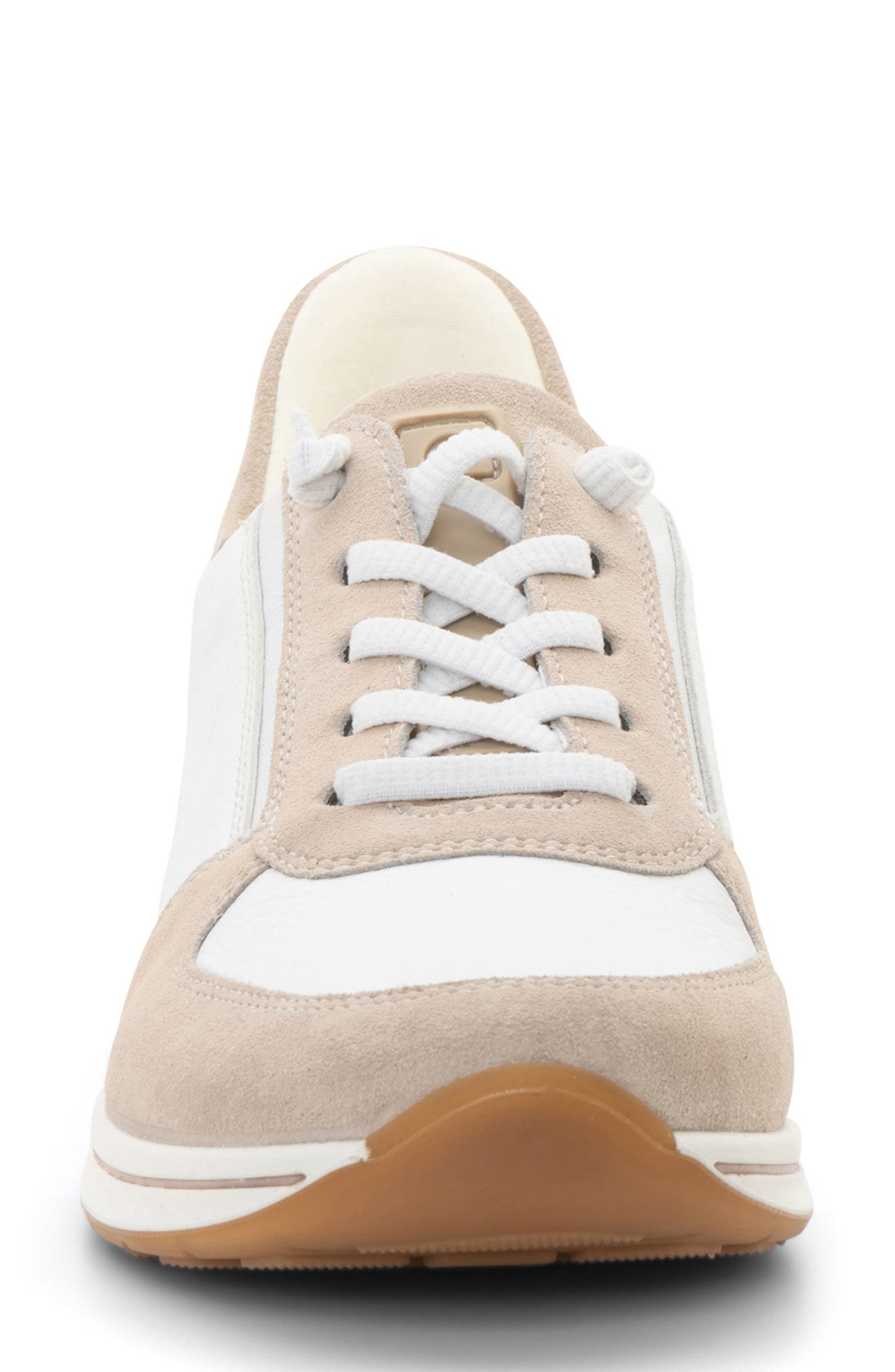 Ovation Sneaker, Alternate, color, WHITE/ SHELL