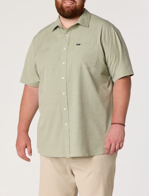 Big & Tall Solid Sport Shirt