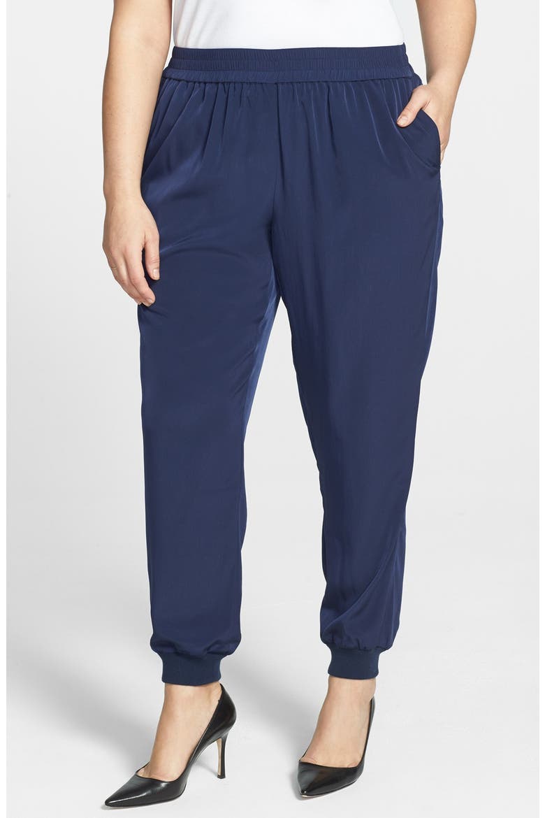 Woven Track Pants, Main, color, NAVY- PEACOAT