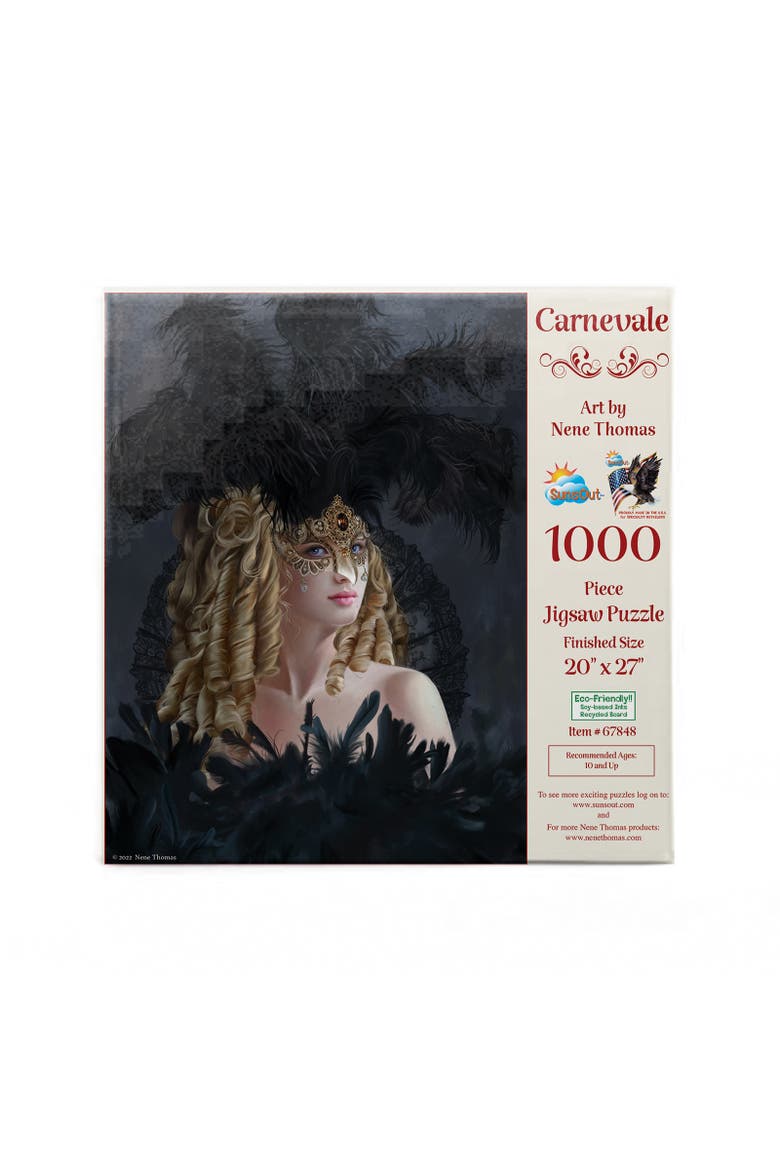 Carnevale 1000 piece Jigsaw Puzzle for Adults, Alternate, color, Multicolor