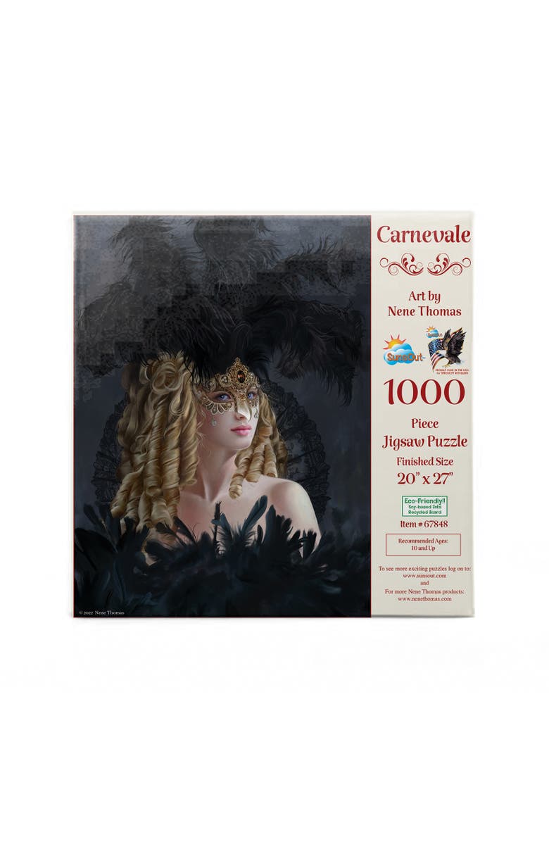 Sunsout Carnevale 1000 piece Jigsaw Puzzle for Adults, Alternate, color, Multicolor