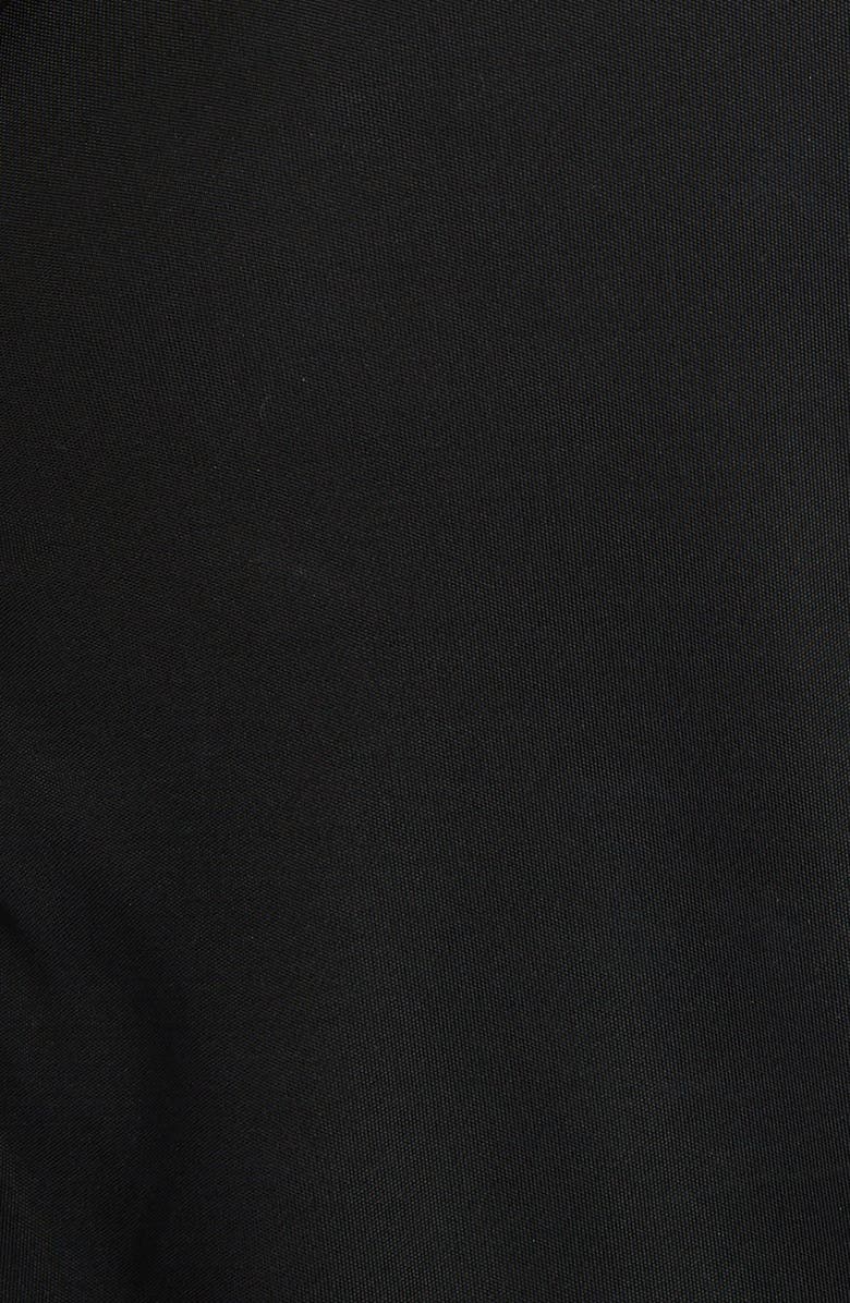 Versace Safety Pin Detail One-Shoulder Top, Alternate, color, 