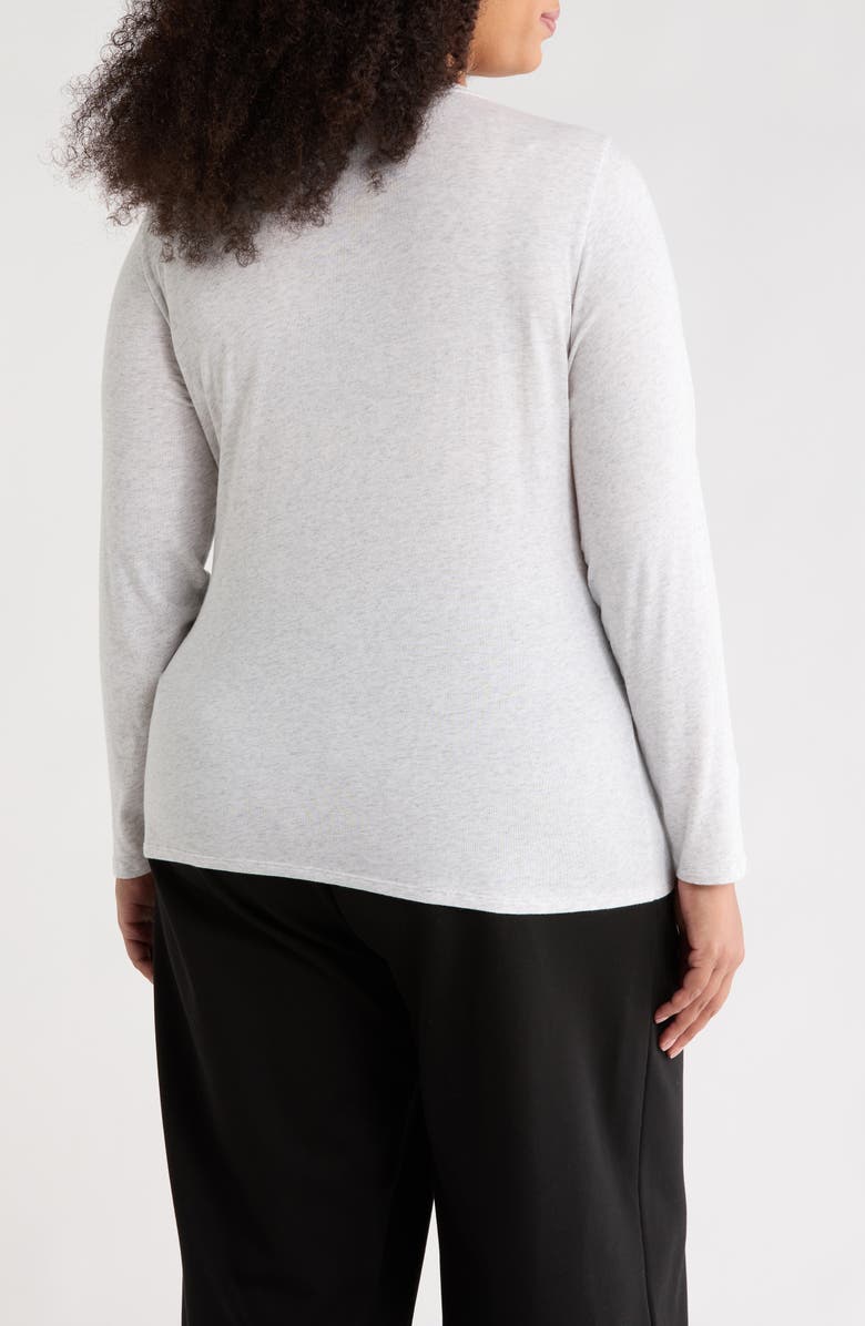 Eileen Fisher Crewneck Top, Alternate, color, Nimbus