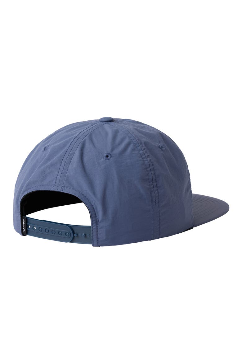 Logo Embroiderded Snapback Baseball Cap, Alternate, color, NAVY