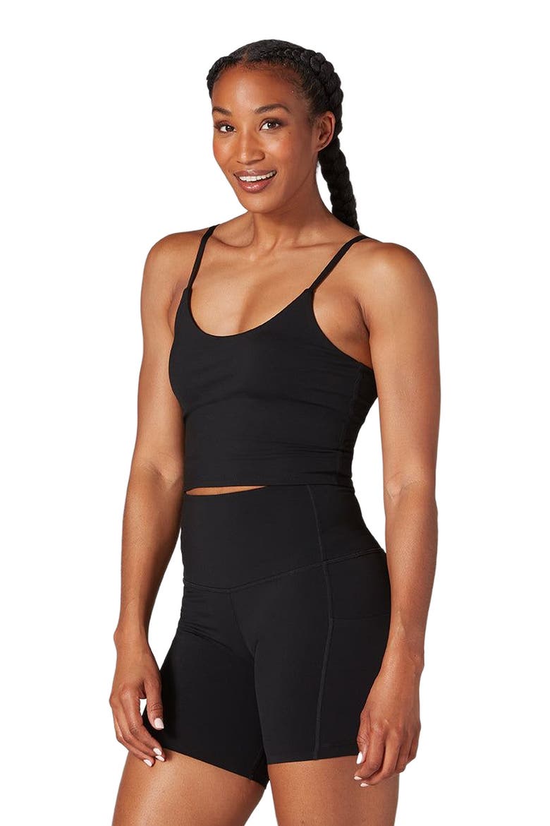 Cami Bra, Alternate, color, EBONY