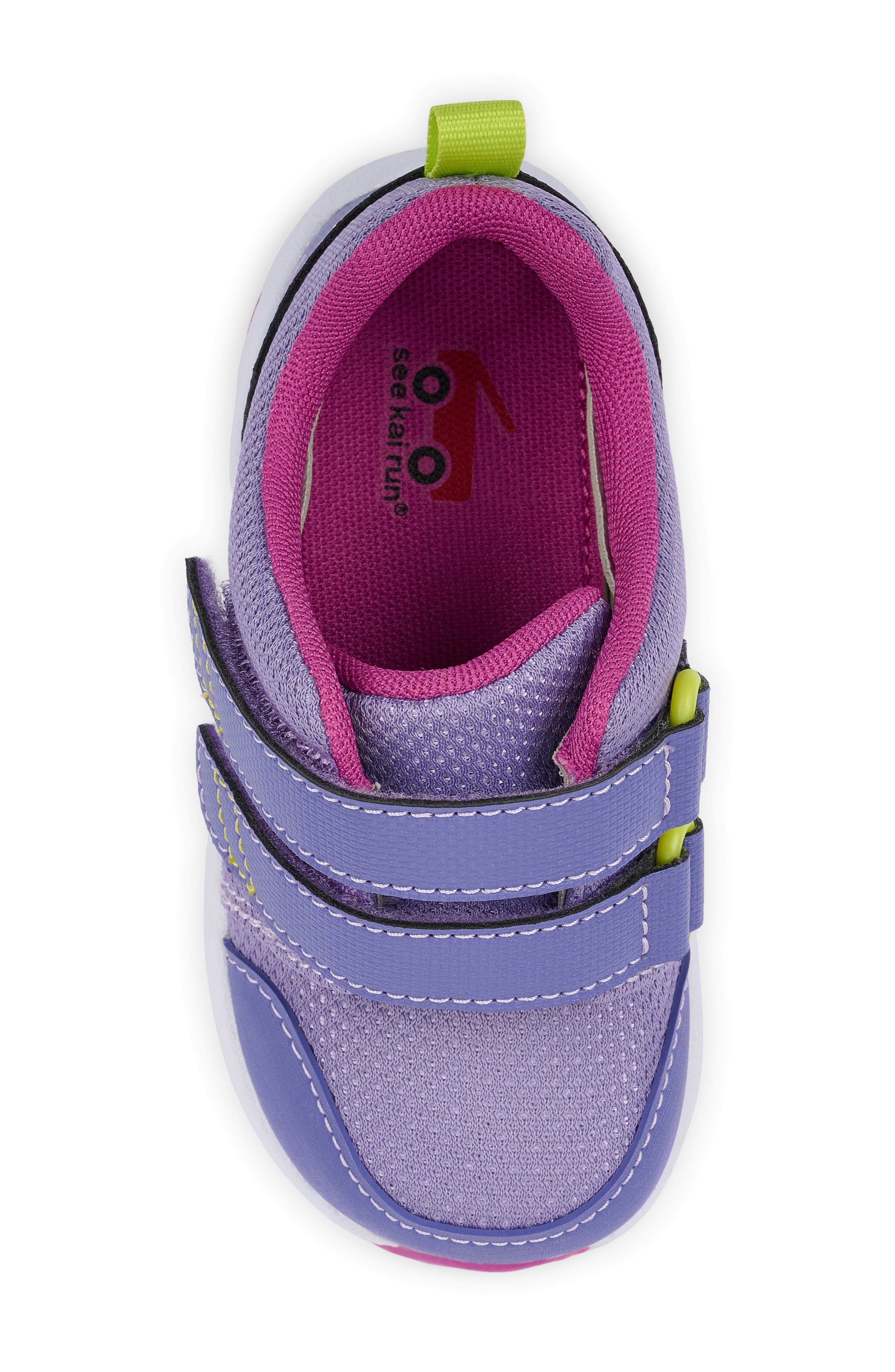 See Kai Run Kids' Ryder Adapt II Sneaker, Alternate, color, Heirloom Purple