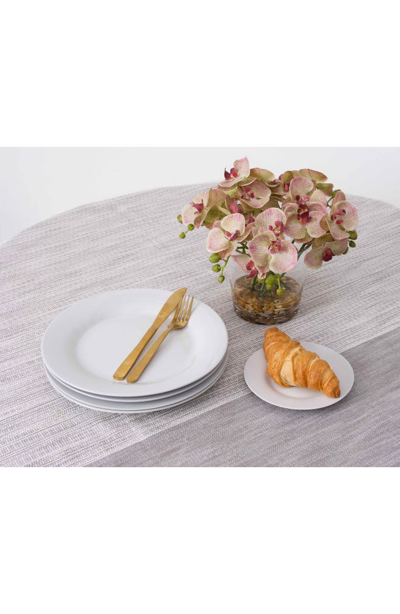 carol & frank Kerbey Boulder Table Throw Tablecloth 54" x 54", Alternate, color, Grey