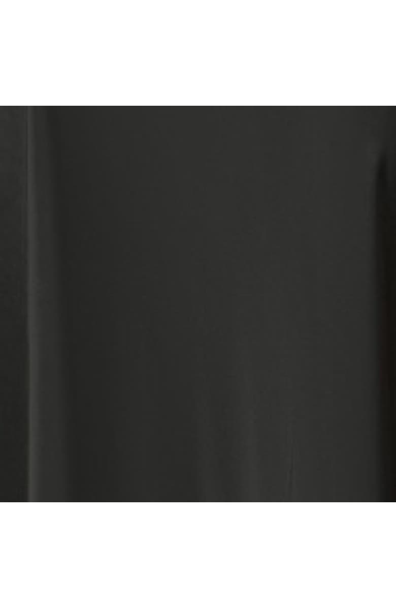 Yumi Smart Satin Midi Skirt, Alternate, color, Black