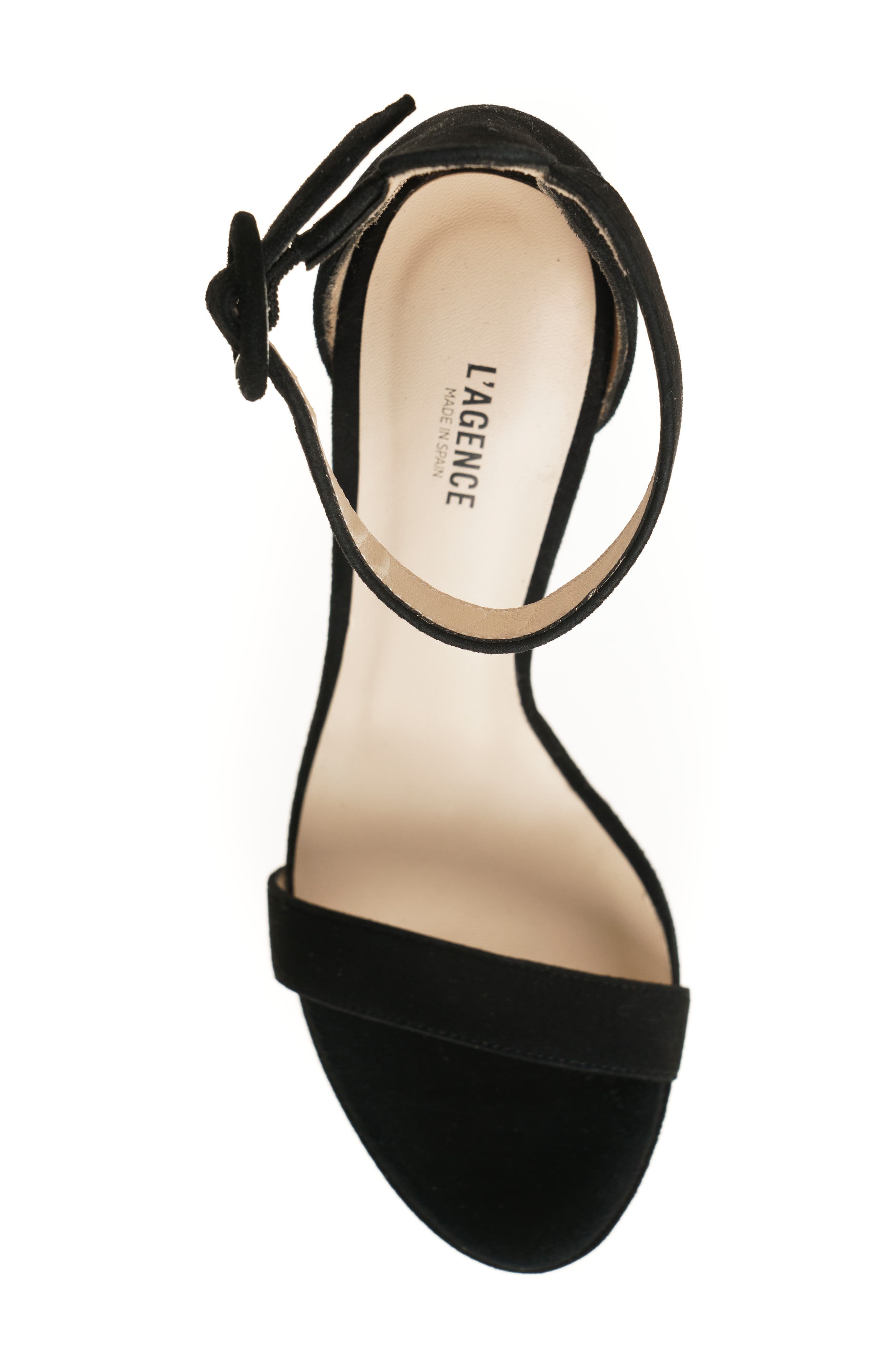 L'AGENCE Cecile Ankle Strap Sandal, Alternate, color, 