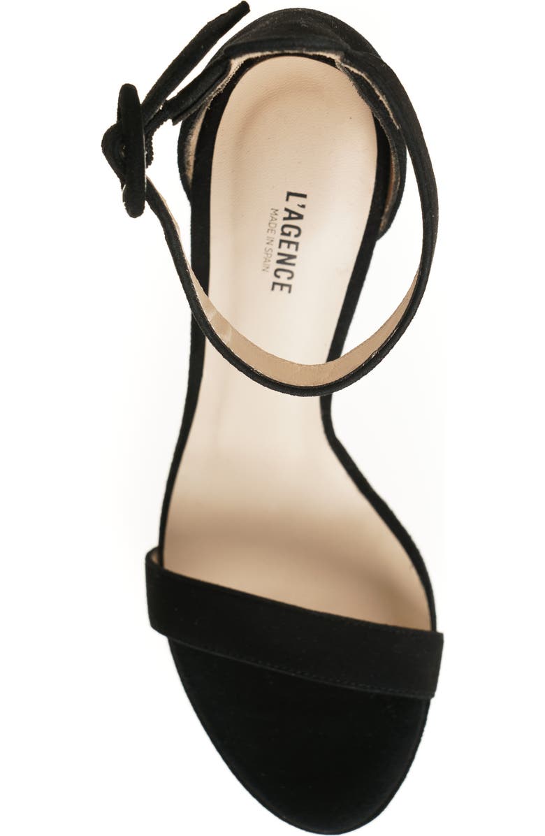 L'AGENCE Cecile Ankle Strap Sandal, Alternate, color,