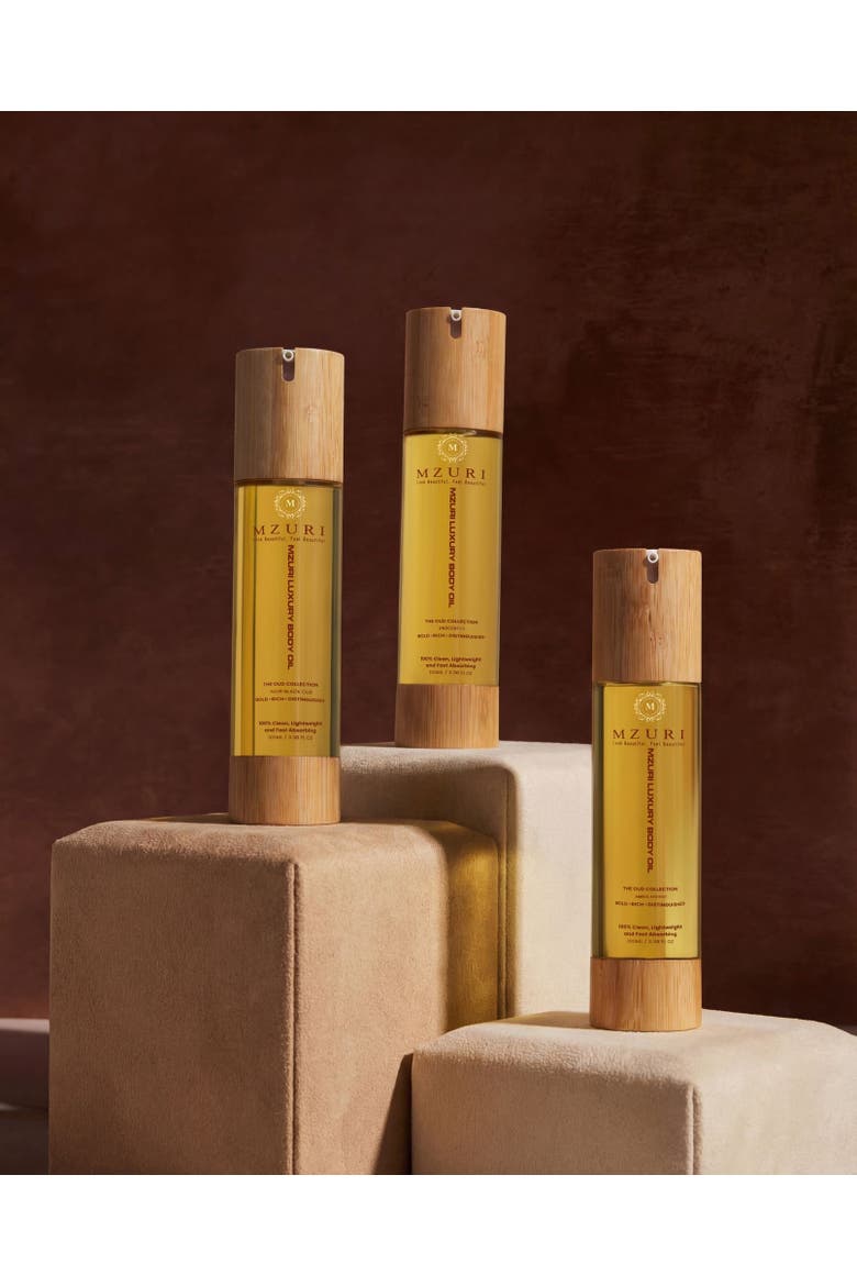 Mzuri Luxury Body oil bundles, Alternate, color, Light Yellow