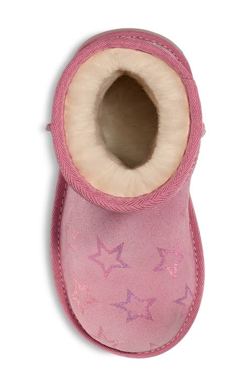 Ugg ® Kids' Classic Ii Iridescent Stars Boot In Dusty Orchid/pink Iridescent