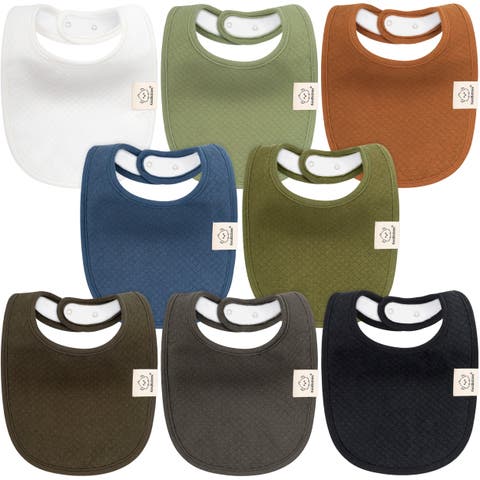 8-Pack Quin Drool Bibs