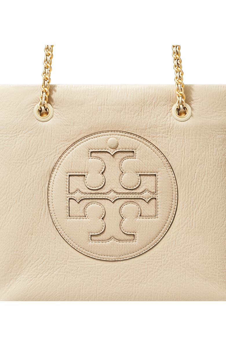 Tory Burch Ella Chain Crinkle Leather Tote, Alternate, color,