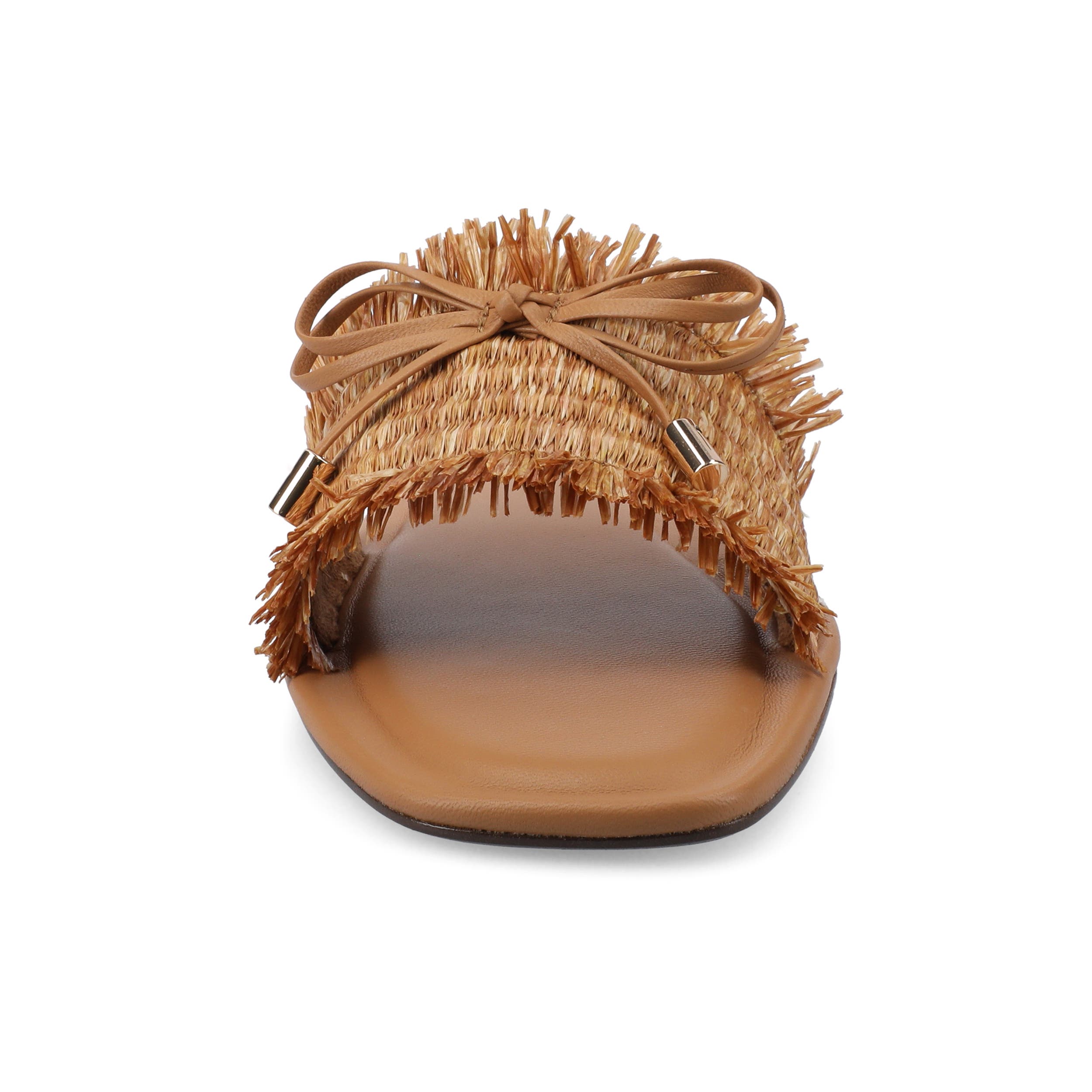 The Kiwi Bow Sandal, Alternate, color, Tan Raffia