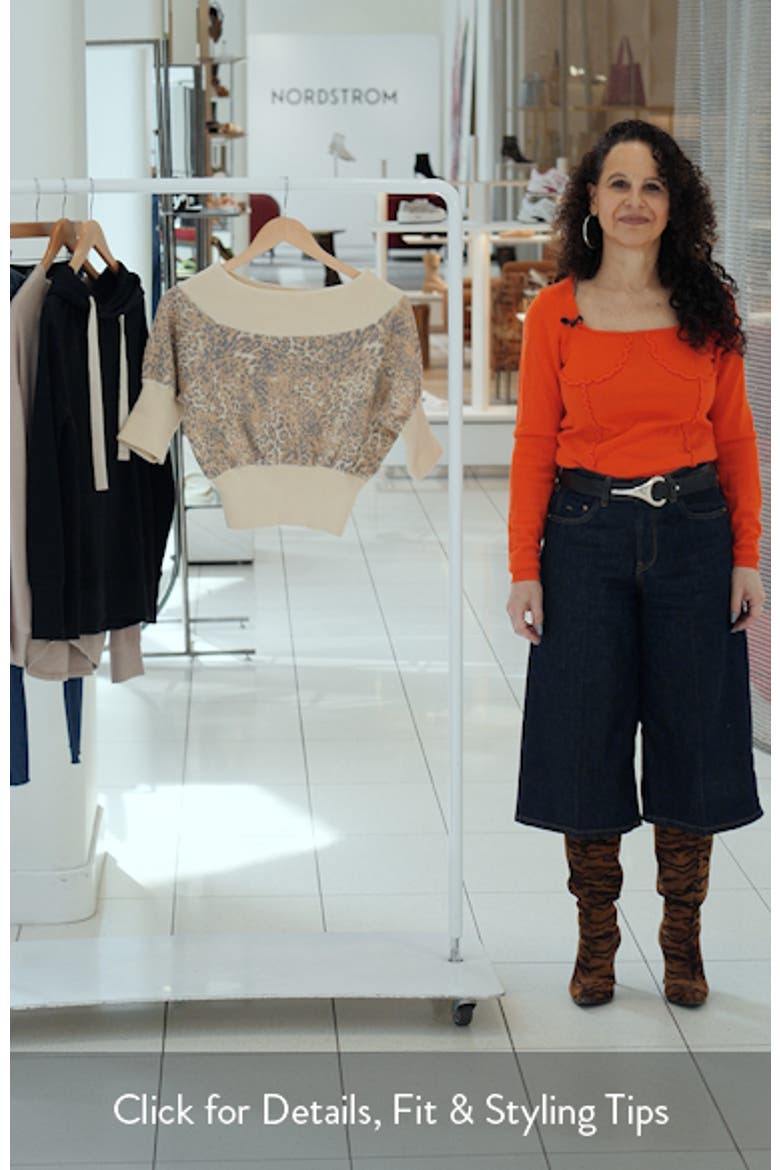 Adriana Off the Shoulder Sweater video