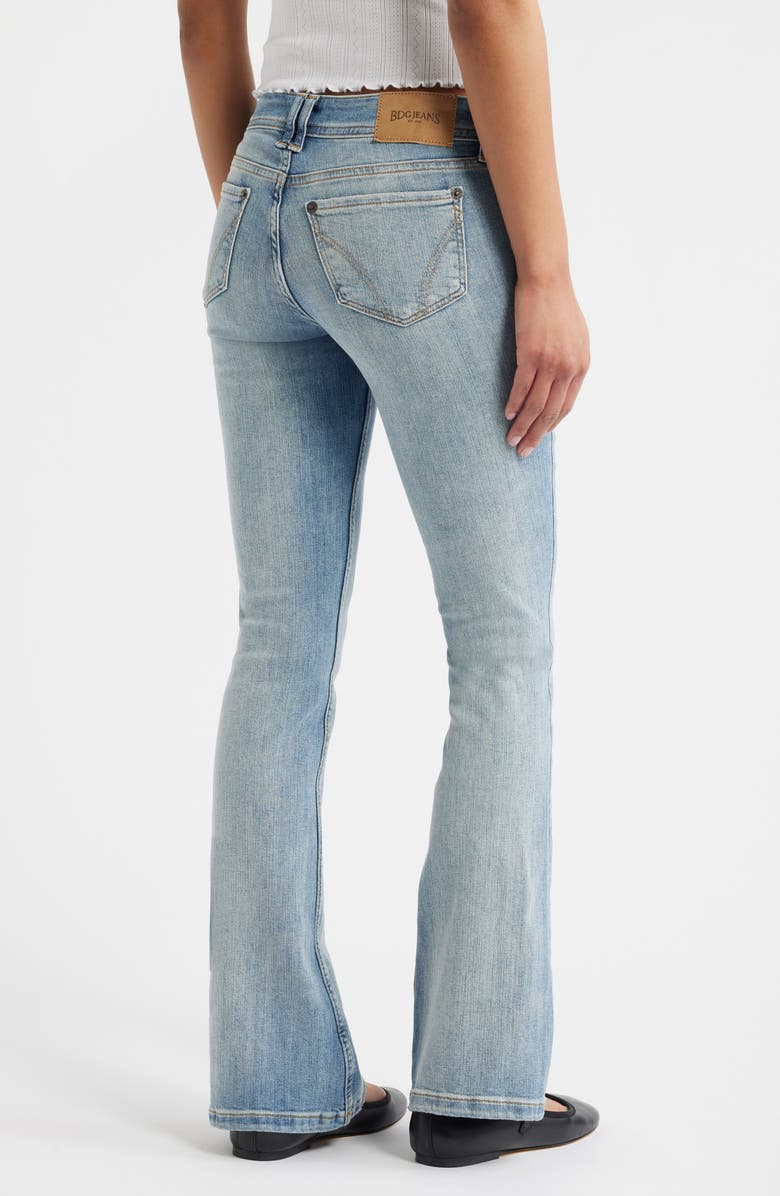BDG Urban Outfitters Brooke Low Rise Flare Jeans, Alternate, color, Light Vintage