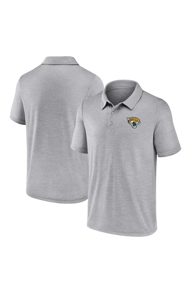 FANATICS Men's Fanatics Gray Jacksonville Jaguars Making Waves Polo, Main, color, Gray