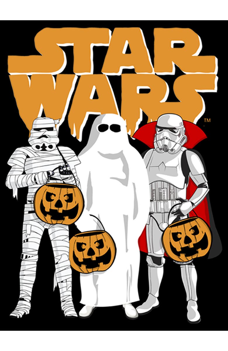 Star Wars: A New Hope Boy's Star Wars A New Hope Stormtrooper Halloween Costumes Graphic T-Shirt, Alternate, color, Black