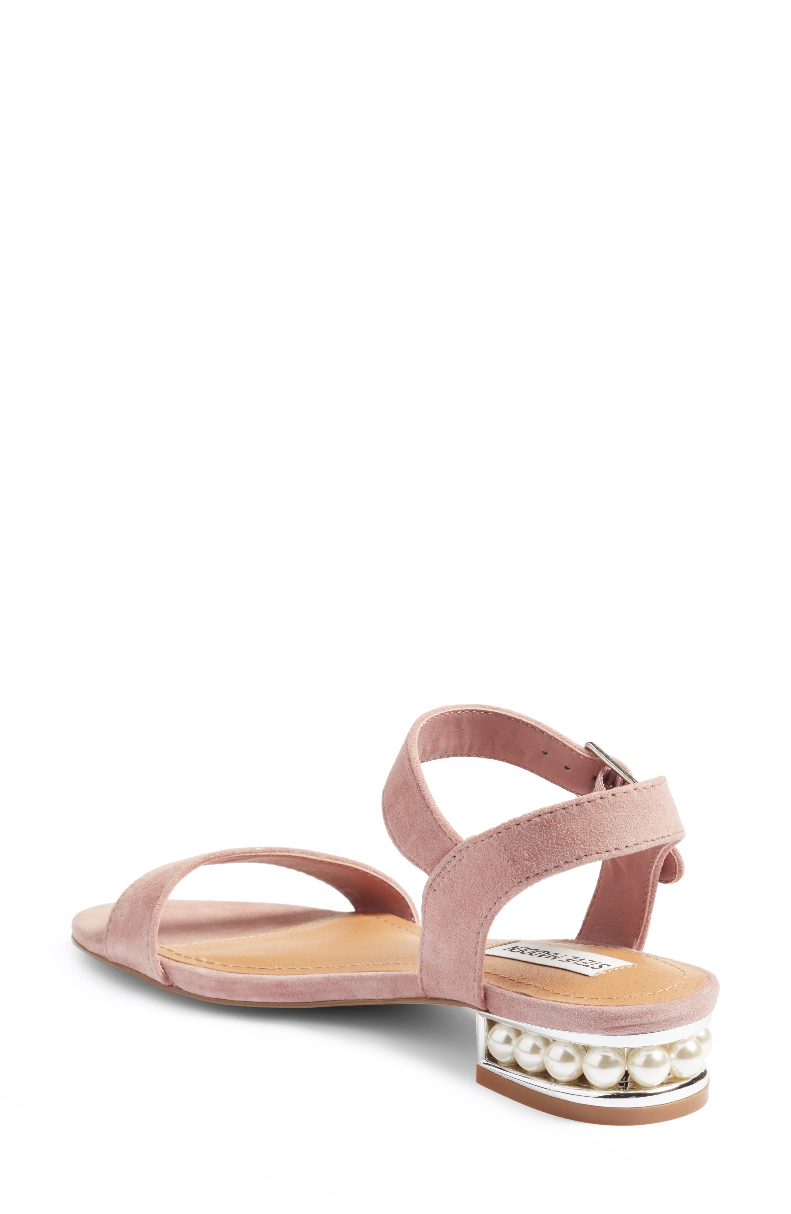 Embellished Sandal, Alternate, color, MAUVE SUEDE