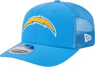 New Era Men's New Era Powder Blue Los Angeles Chargers Main Trucker 9SEVENTY Stretch-Snap Hat