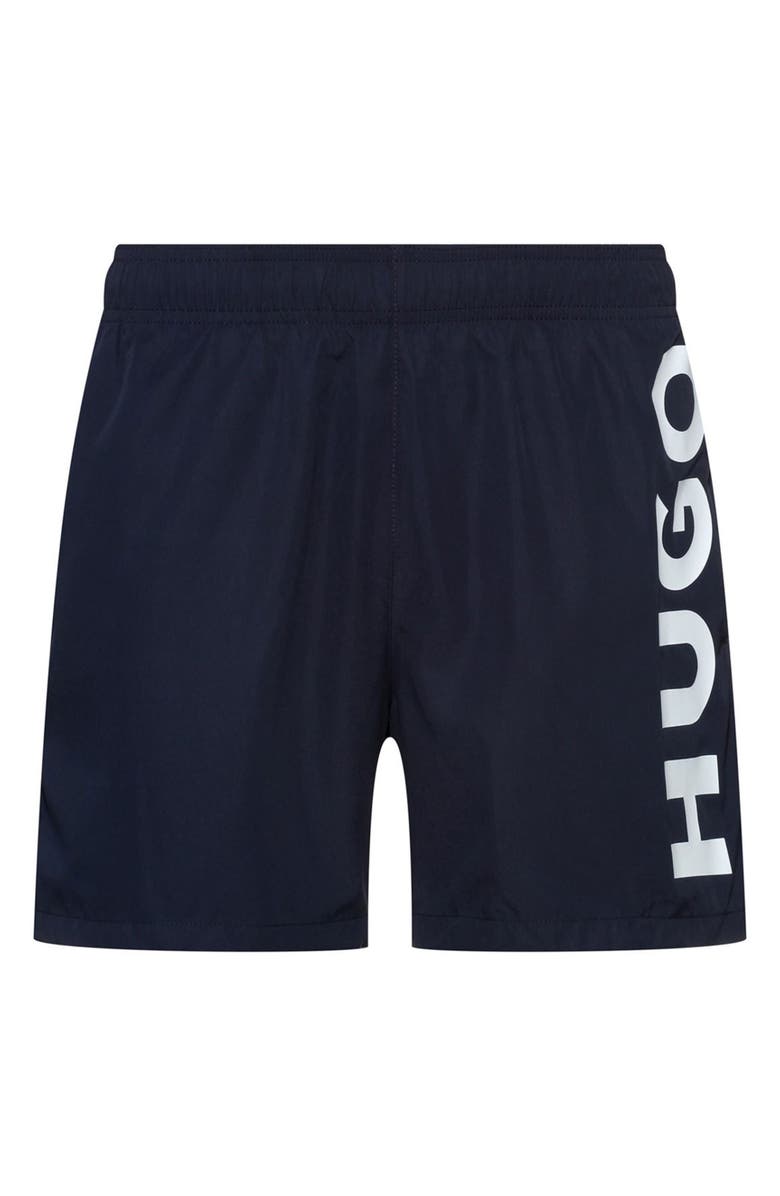 BOSS Abas Swim Trunks, Alternate, color, Dk Bu