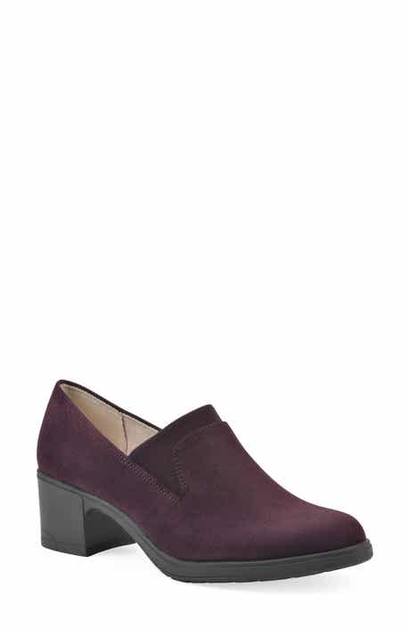 CLIFFS BY WHITE MOUNTAIN Hunton Block Heel Loafer Pump