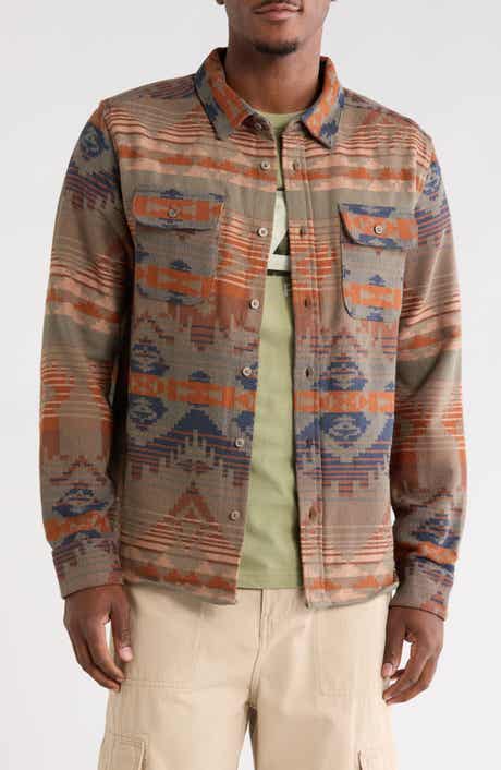Dayshift Blanket Stripe Flannel Button-Up Shirt