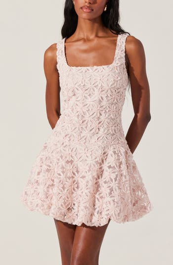 Fable Floral Soutache Minidress