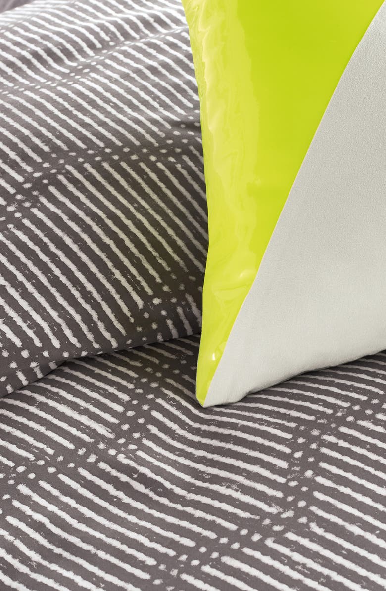 DKNY Dot Chevron Comforter & Sham Set, Alternate, color, 