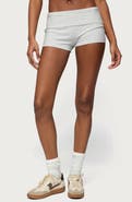EDIKTED Palo Foldover Shorts