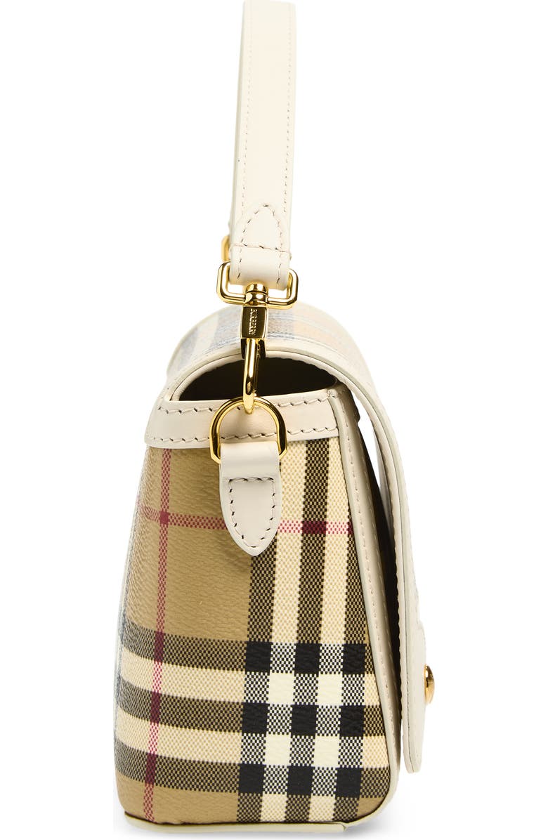 Burberry Small Note Shoulder Bag, Alternate, color, Vintage Check/ Soap