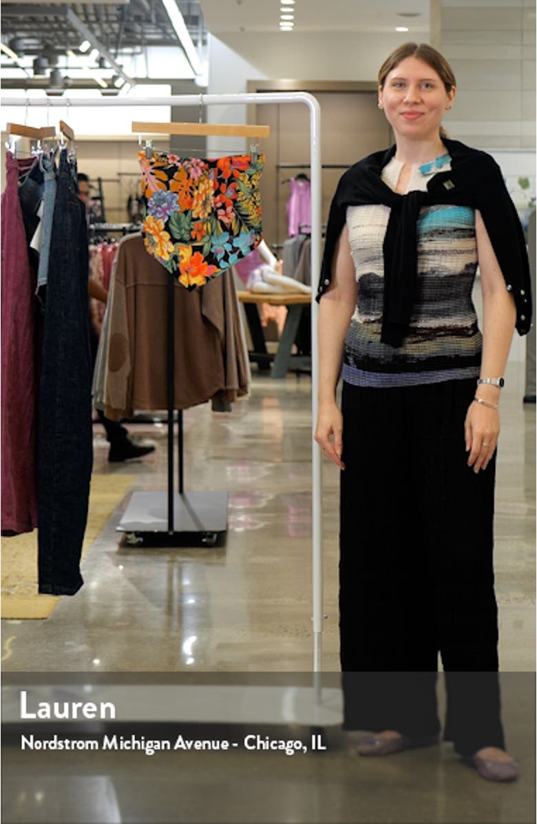 Jayson Strapless Floral Top, sales video thumbnail