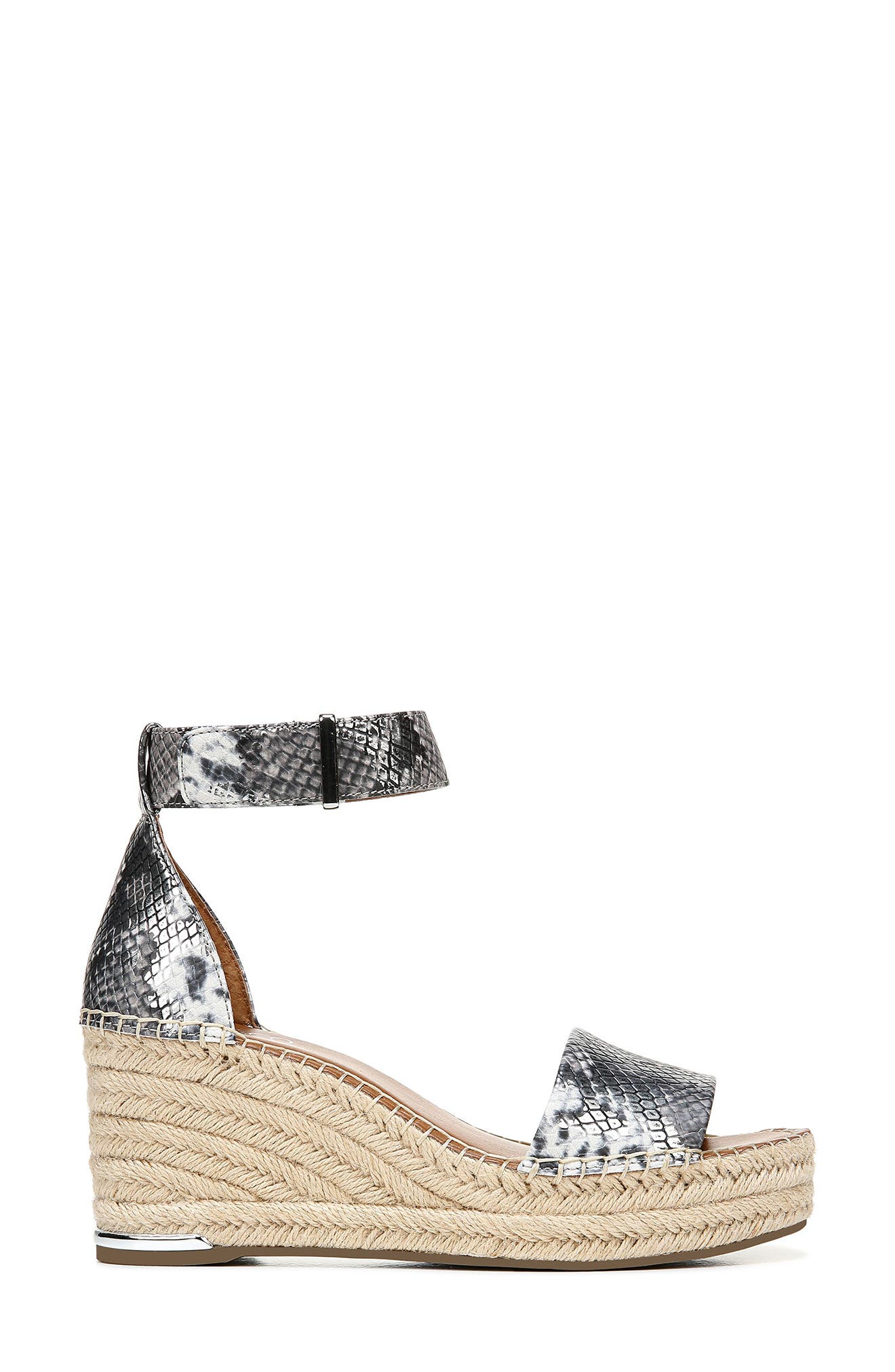 Franco Sarto Clemens Espadrille Wedge Sandal, Alternate, color, 