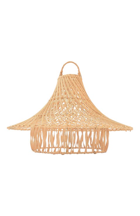 Caping Rattan Pendant Ceiling Light