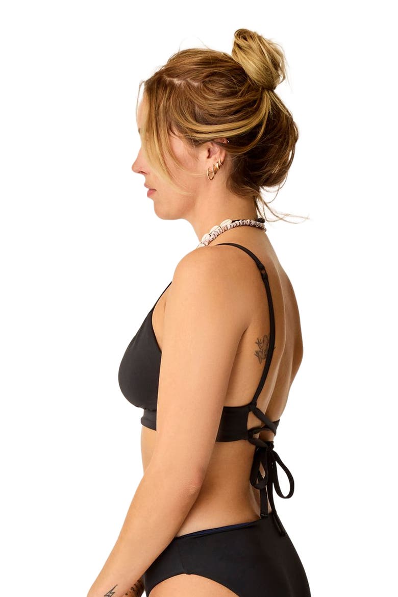 Stevie Reversible Top DD Cup, Alternate, color, Black/Navy