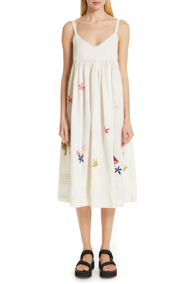 Story mfg. Daisy Midi Dress, Main, color,