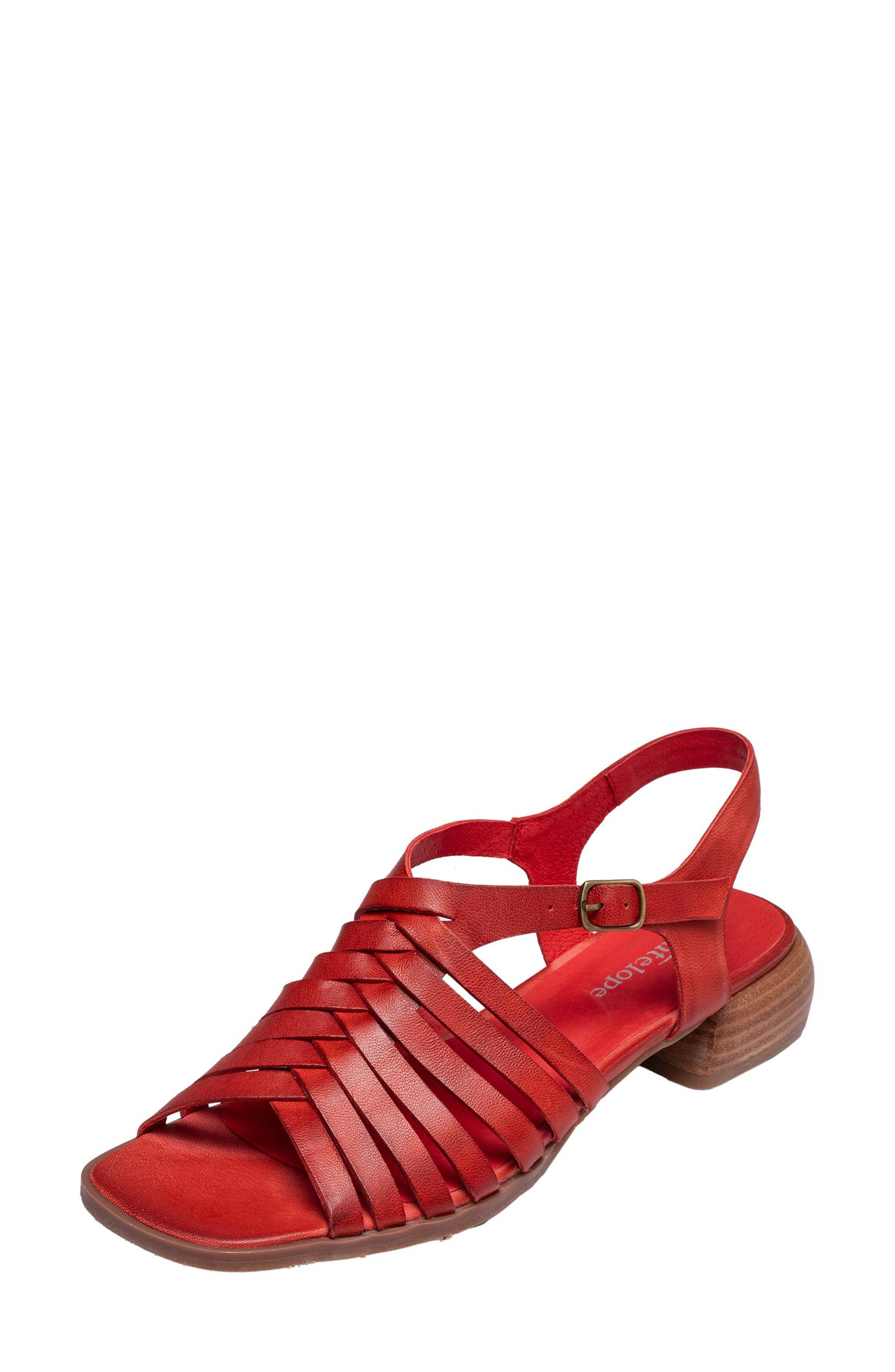 ANTELOPE Leni Woven Slingback Sandal