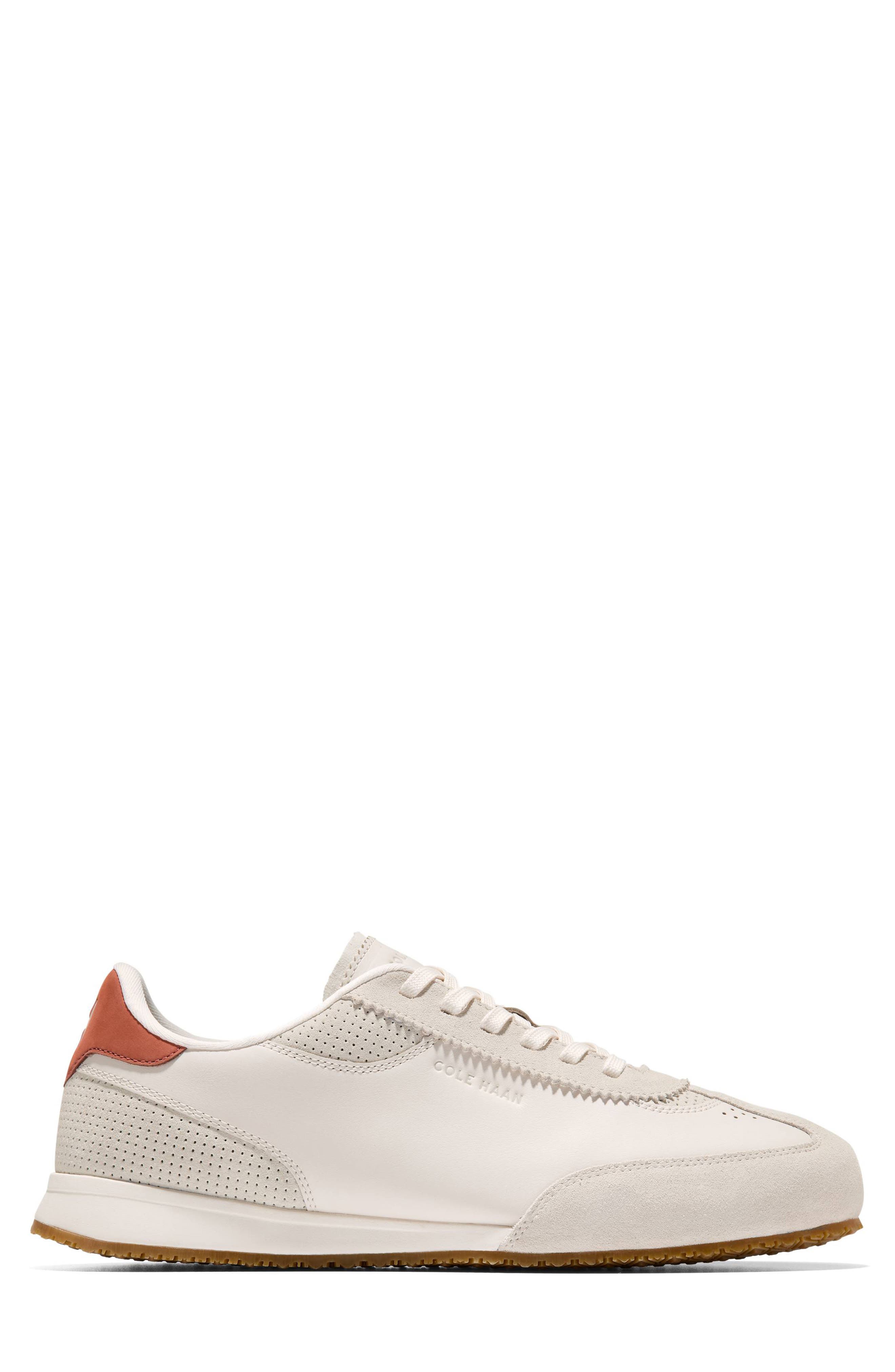 Cole Haan Grand Crosscourt Slimstride Sneaker, Alternate, color, Silver Birch/ Redwood/ Ivory